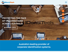 Tablet Screenshot of identitech.com.au